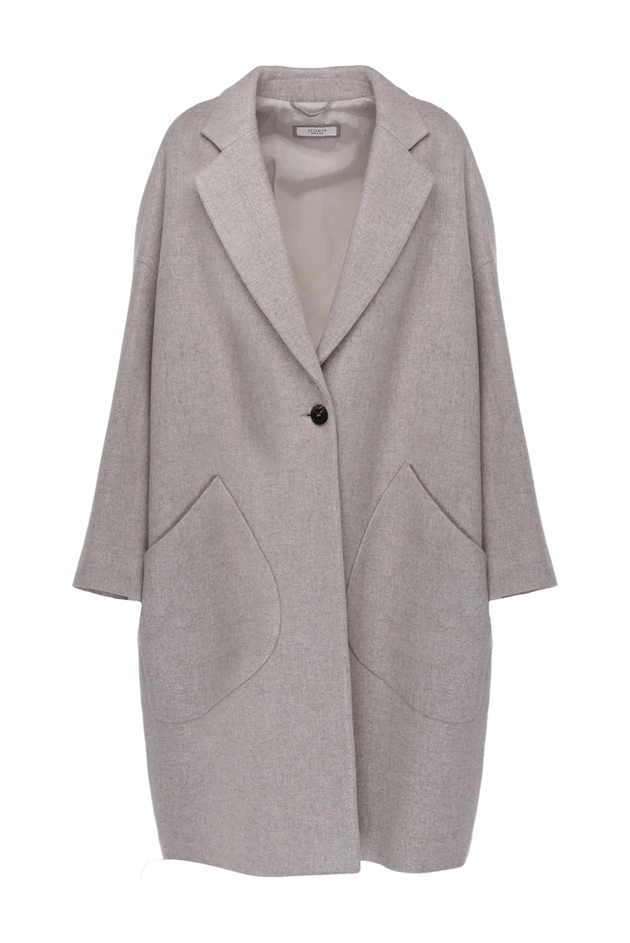 Peserico women's gray coat 155909 - photo 1
