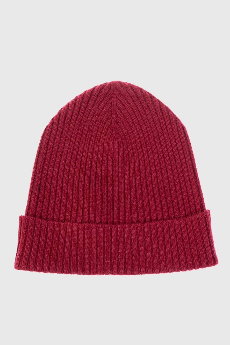 Corneliani cashmere hat burgundy for men 156281 - photo 1