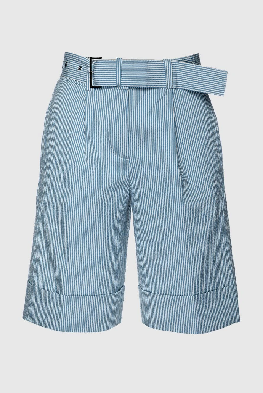 Peserico blue shorts for women 157642 - photo 1
