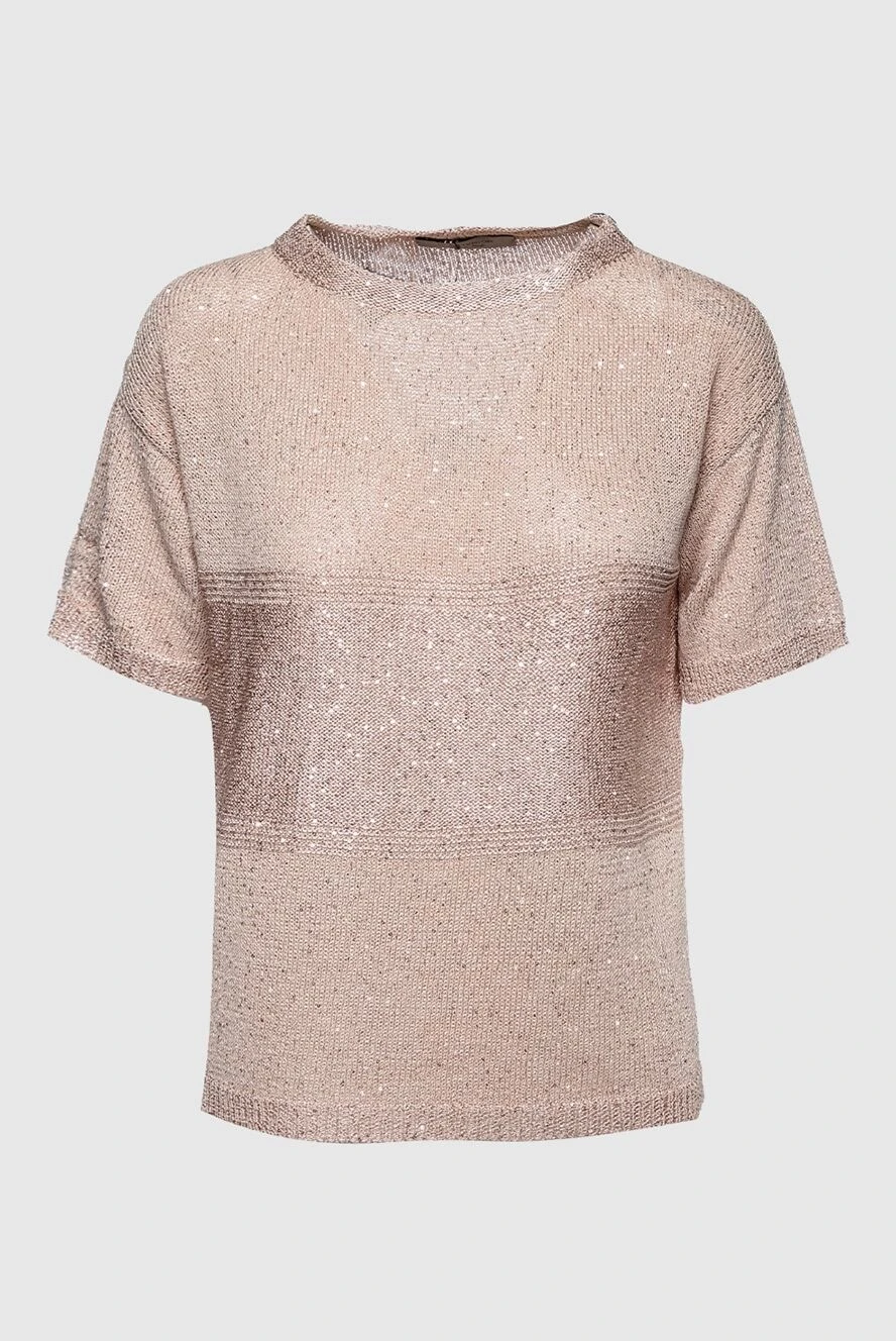D.Exterior pink womens jumper with a shiny coating 157972 - photo 1