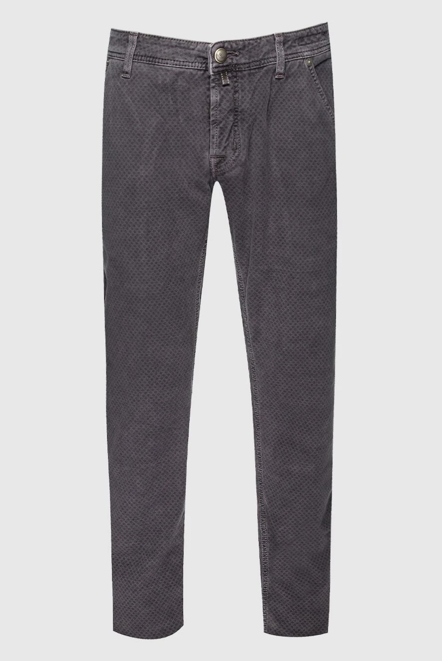 Jacob Cohen gray cotton jeans for men 158436 - photo 1