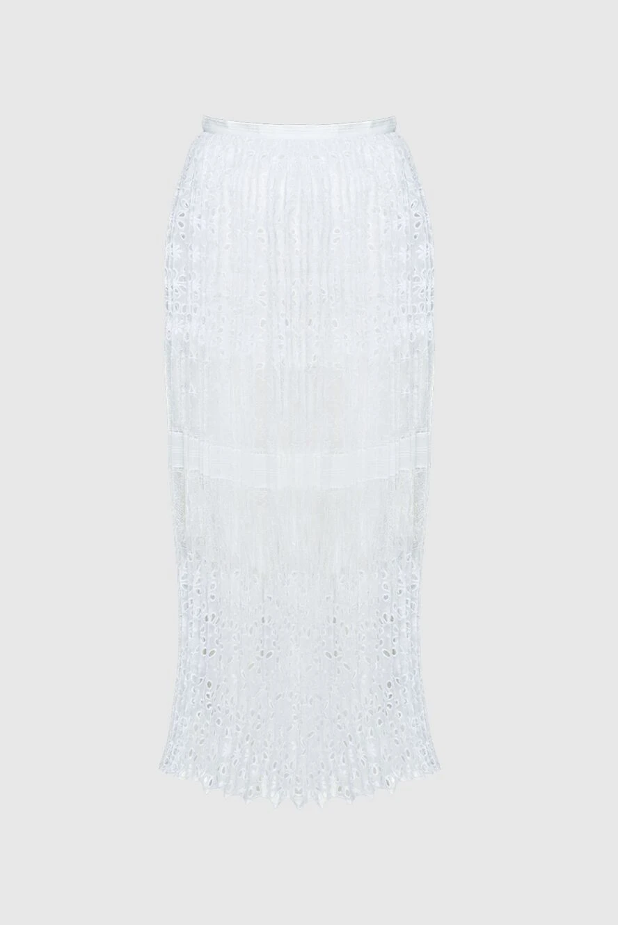 Ermanno Scervino white polyester skirt for women 158720 - photo 1