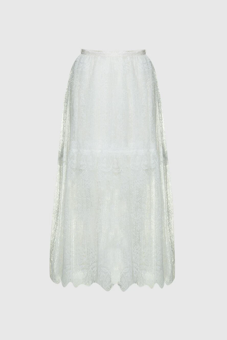 Ermanno Scervino skirt made of polyester and polyamide gray for women 158721 - photo 1