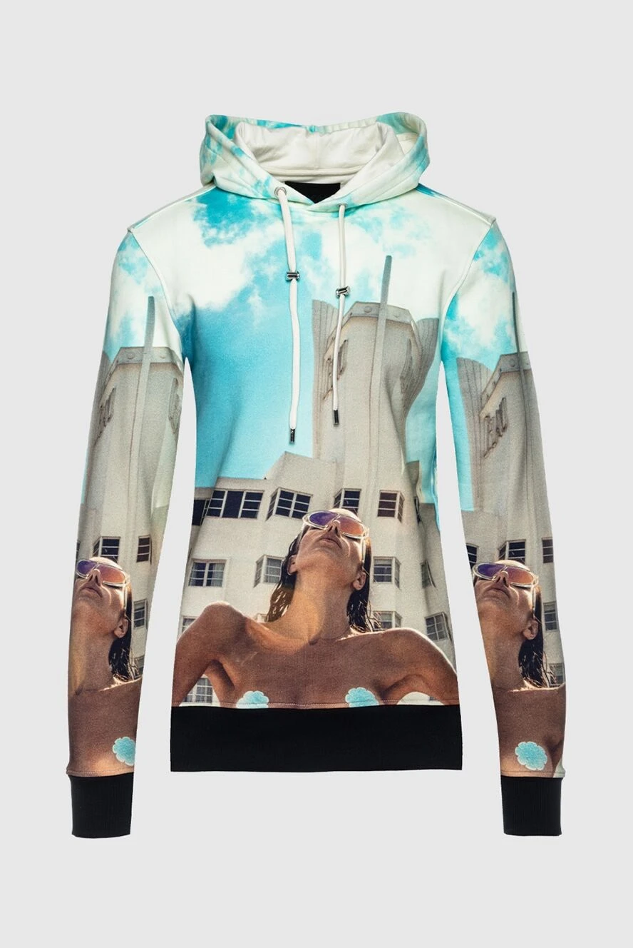 Limitato hoodie made of cotton blue for women 159484 - photo 1