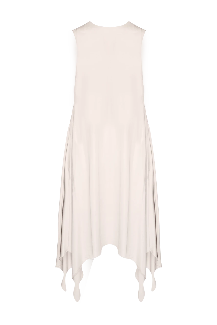 Peserico beige trapeze dress with loose hem for women 160042 - photo 1