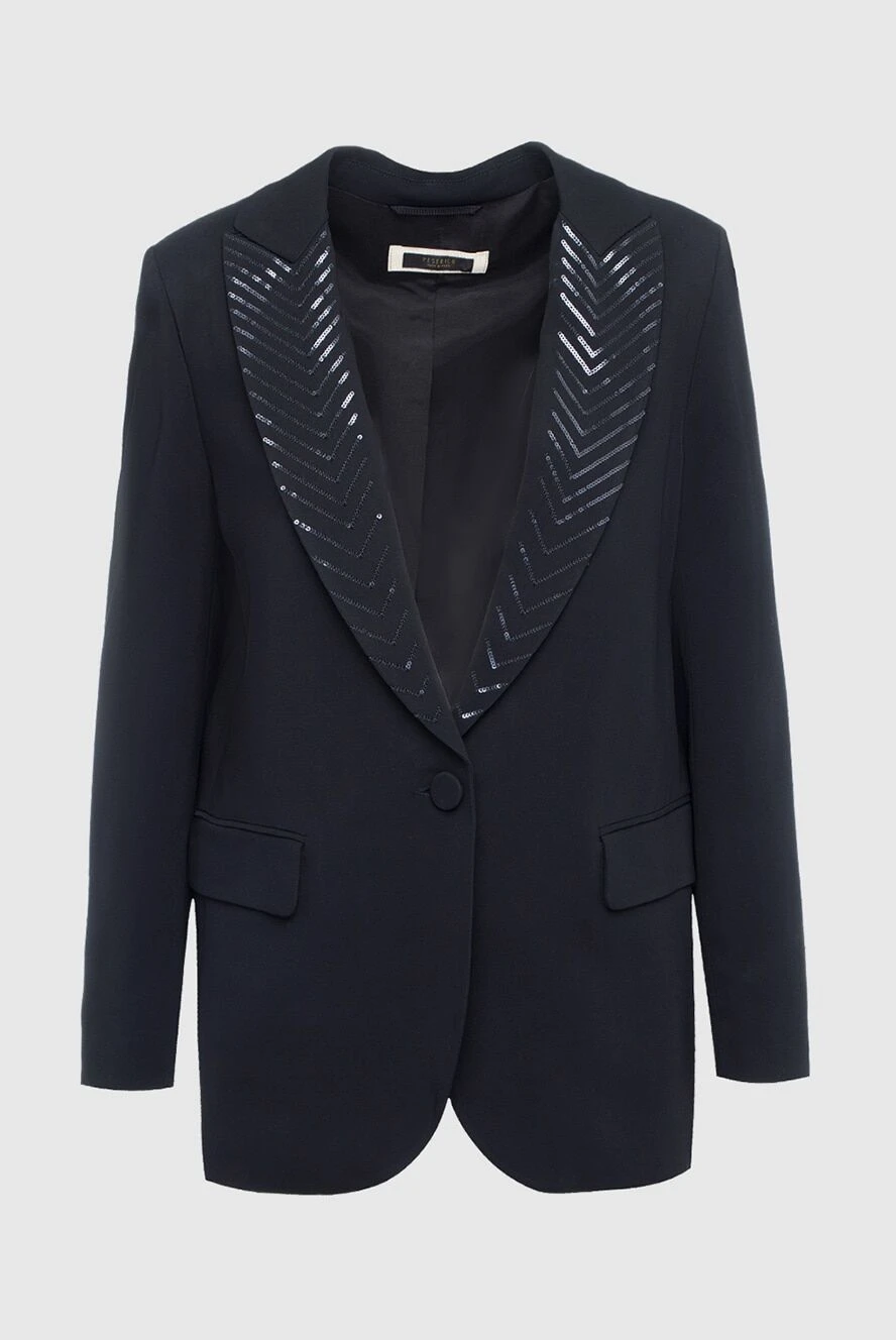 Peserico jacket made of viscose and elastane black for women 160761 - photo 1
