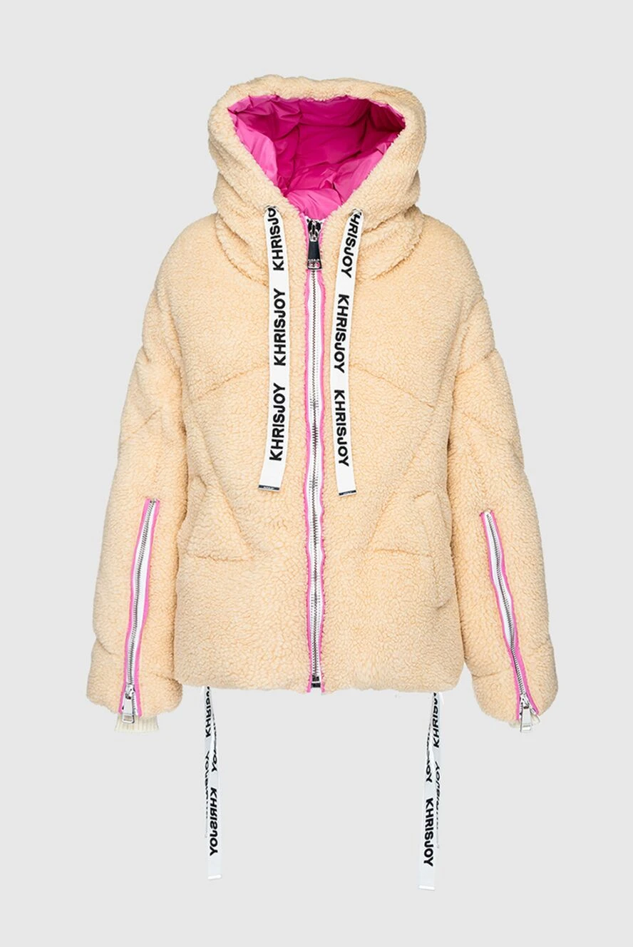 Khrisjoy down jacket made of polyester beige for women 160850 - photo 1