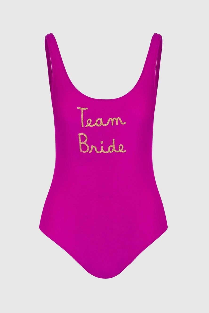 MC2 Saint Barth women's pink one-piece swimsuit made of polyamide and elastane 160896 - photo 1