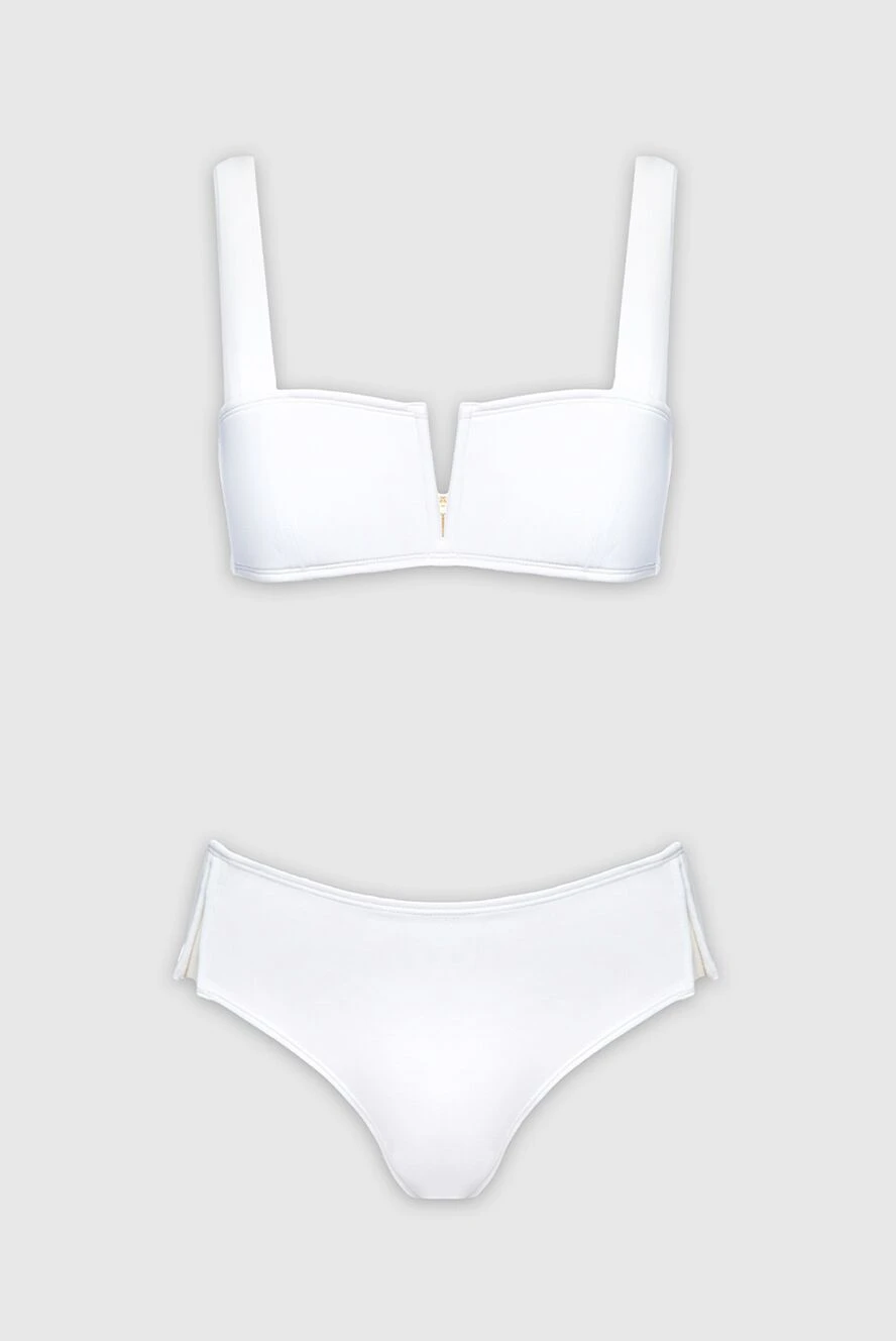 OYE Swimwear купальник роздільний з поліаміду та лайкри білий жіночий 161039 - фото 1