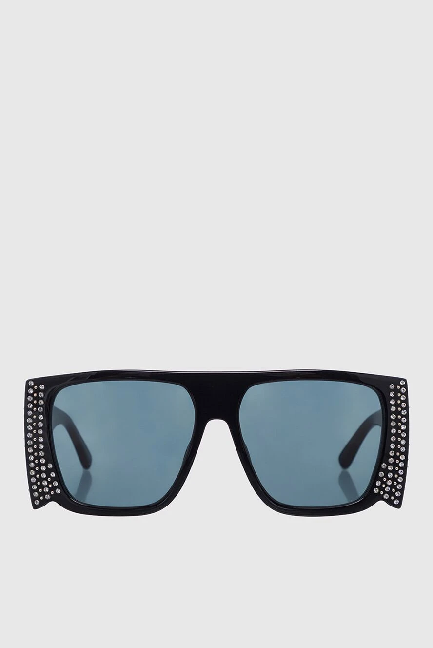 Linda Farrow black women's sunglasses with side rhinestones for sun protection 161987 - photo 1