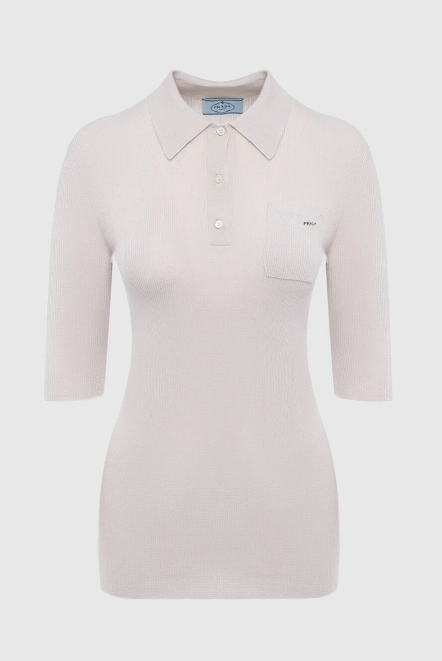 Prada pink cashmere polo for women 162018 - photo 1