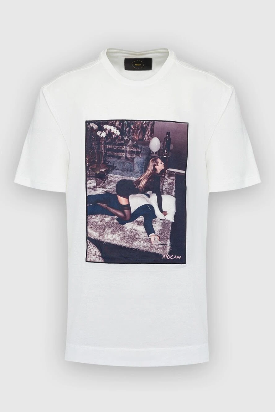 Limitato white cotton t-shirt for men 163039 - photo 1