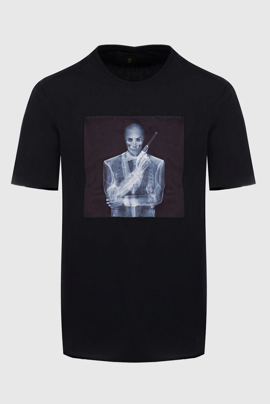 Limitato black cotton t-shirt for men 163046 - photo 1