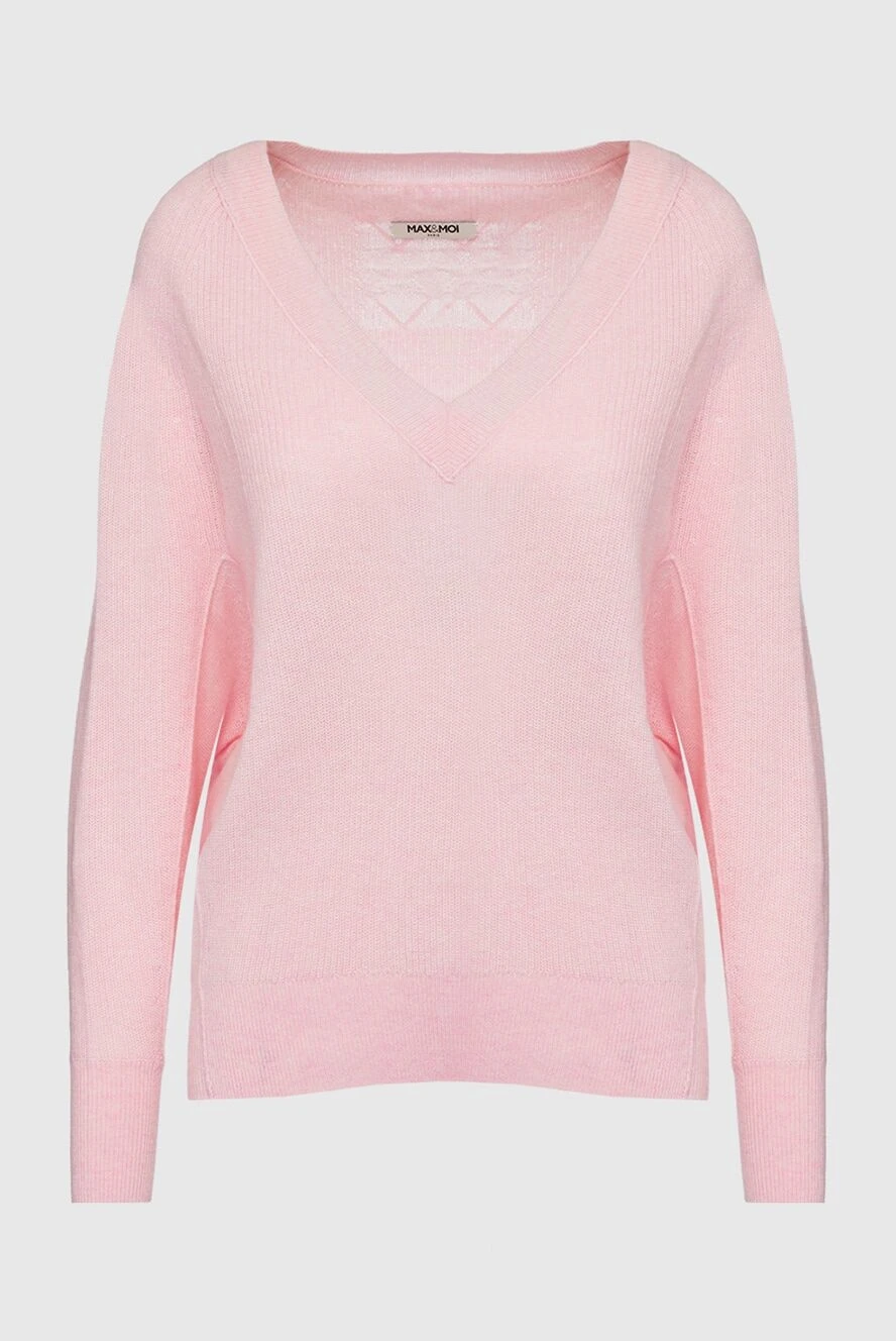 Max&Moi pink cashmere jumper for women 163177 - photo 1