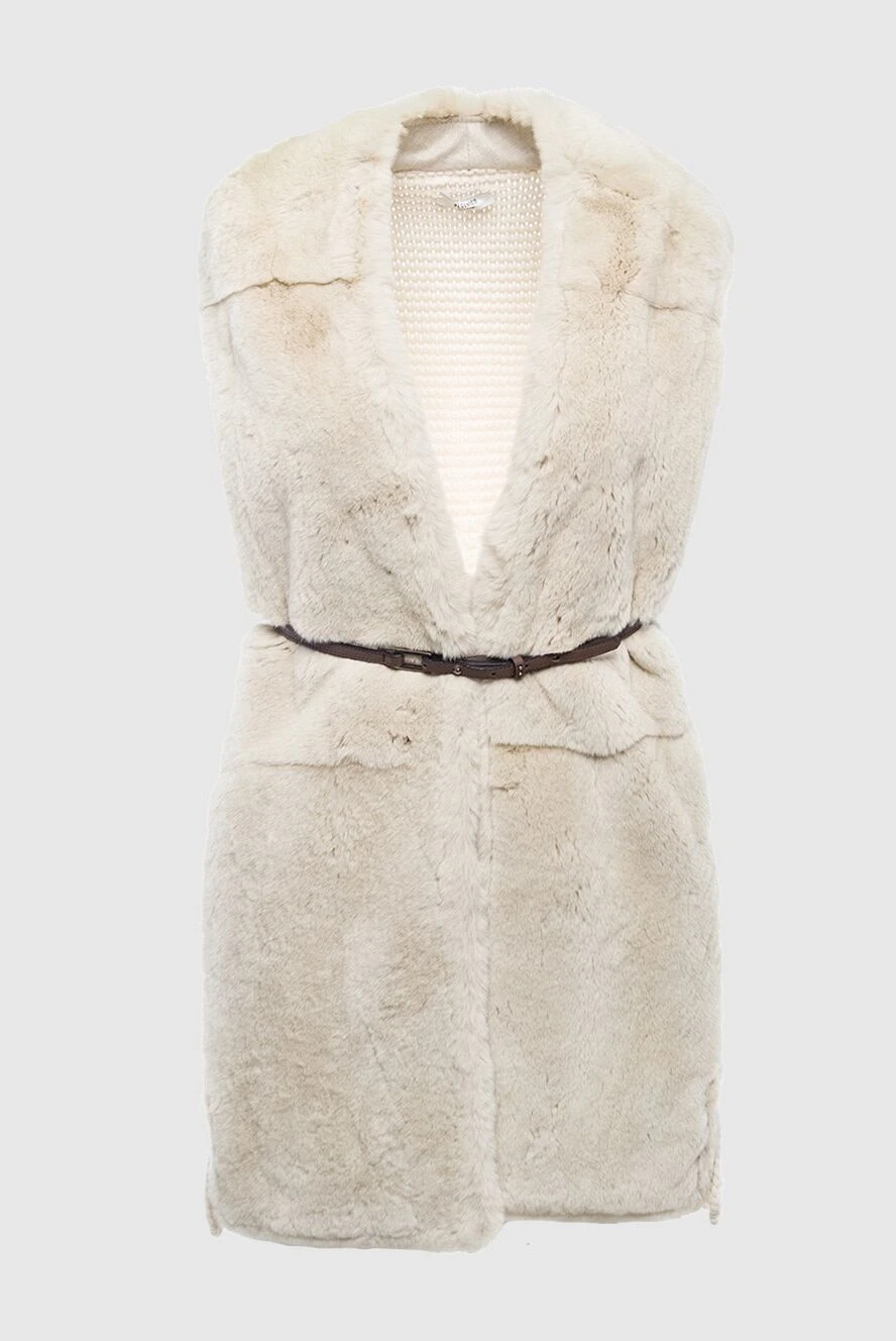 Peserico white vest for women 163370 - photo 1