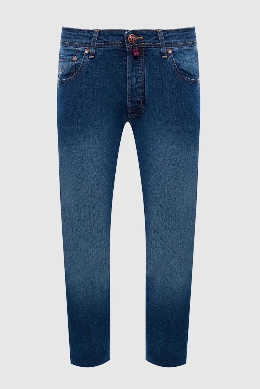 Jacob Cohen blue cotton and nylon jeans for men 163600 - photo 1