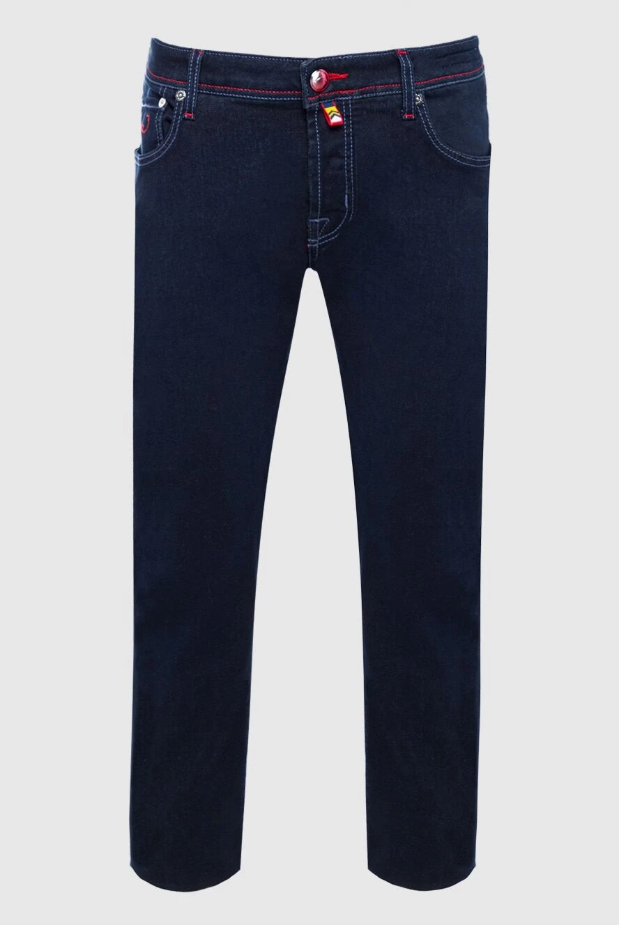 Jacob Cohen blue cotton jeans for men 163606 - photo 1