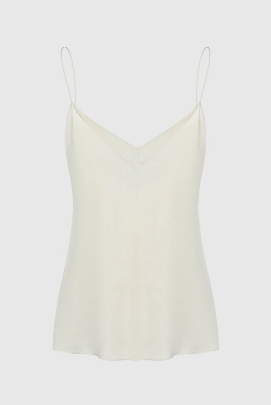 The Row white silk top for women 164149 - photo 1