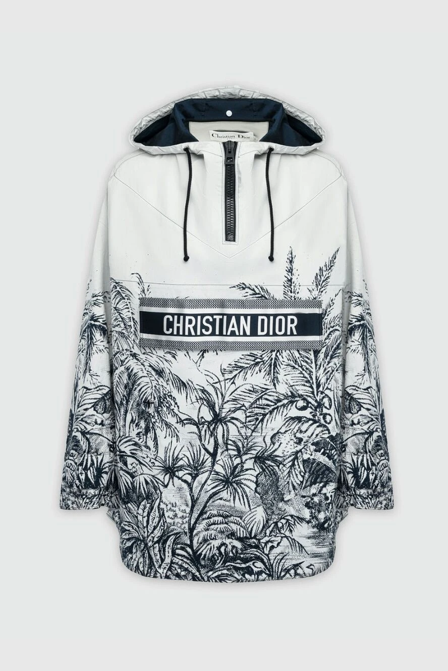 Dior жіноча сіра куртка з поліестеру 164176 - фото 1