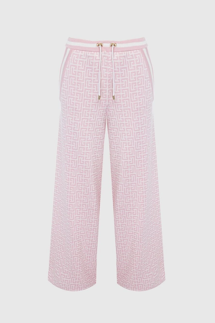 Balmain pink pants for women 164341 - photo 1