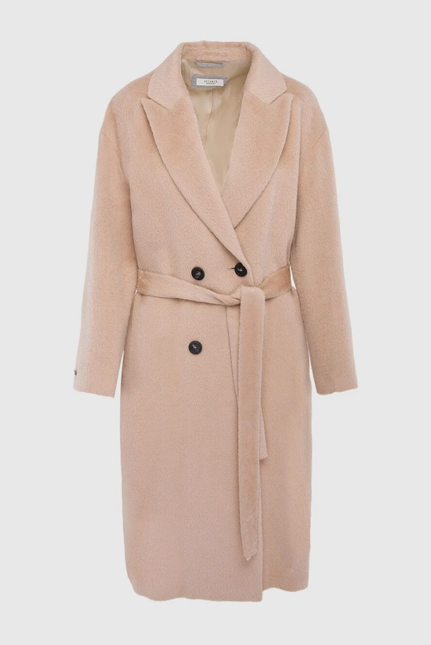 Peserico beige wool and alpaca coat for women 164602 - photo 1