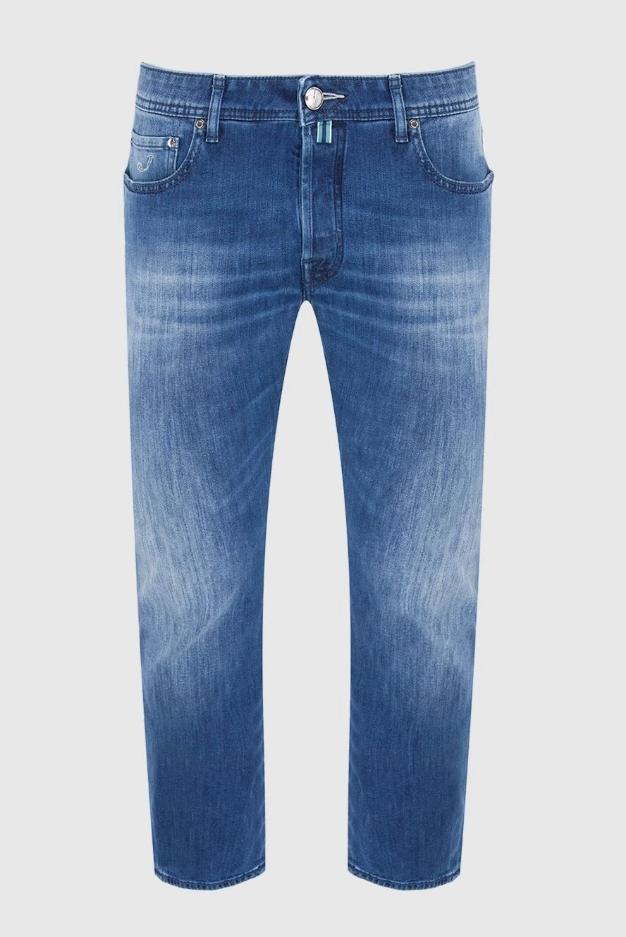 Jacob Cohen blue cotton and elastane jeans for men 165086 - photo 1