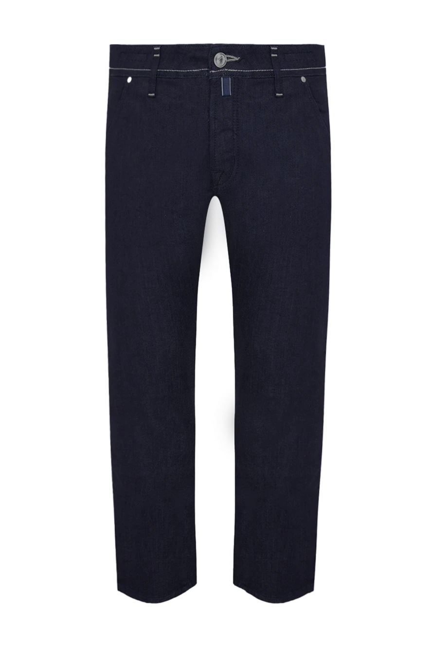 Jacob Cohen blue cotton and elastane jeans for men 165092 - photo 1