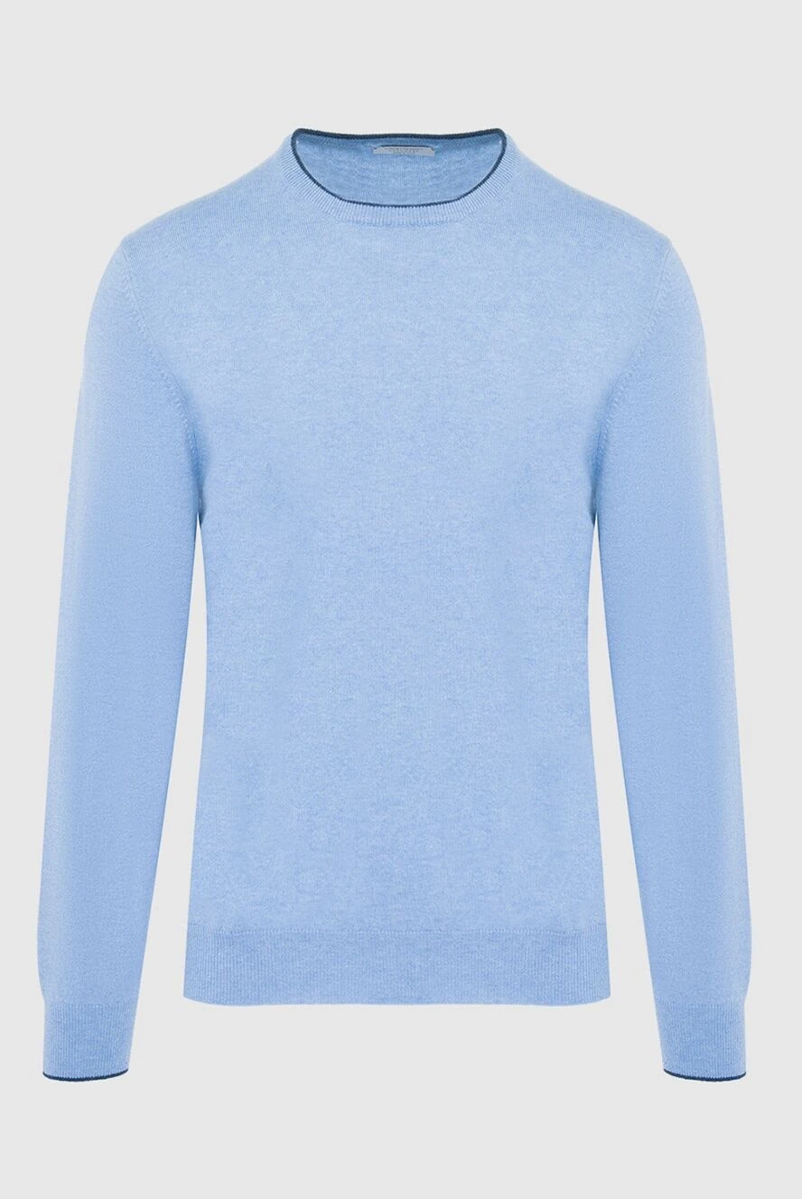 Gran Sasso men's cashmere jumper blue 165695 - photo 1