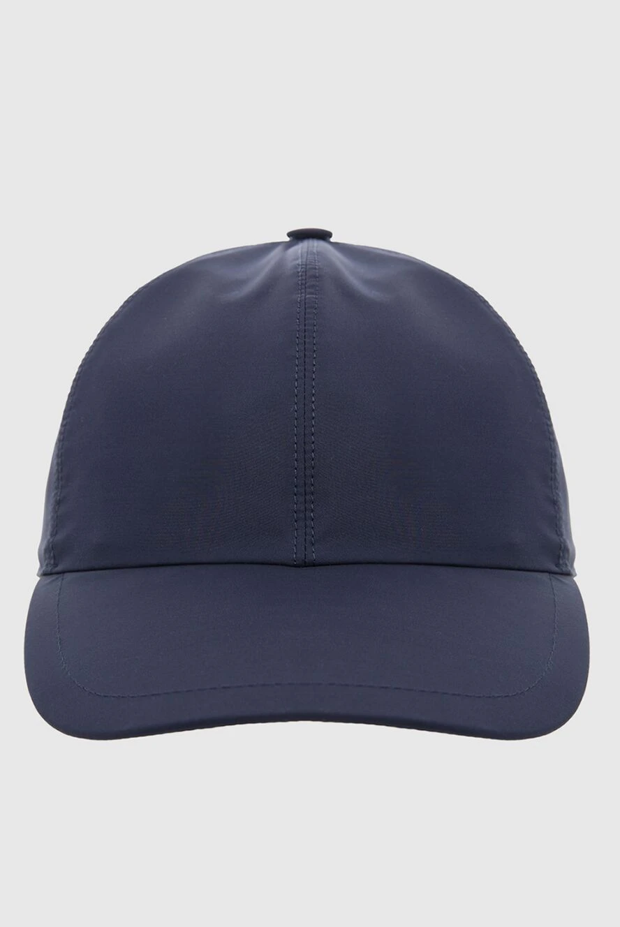 Enrico Mandelli blue silk cap for men 165960 - photo 1