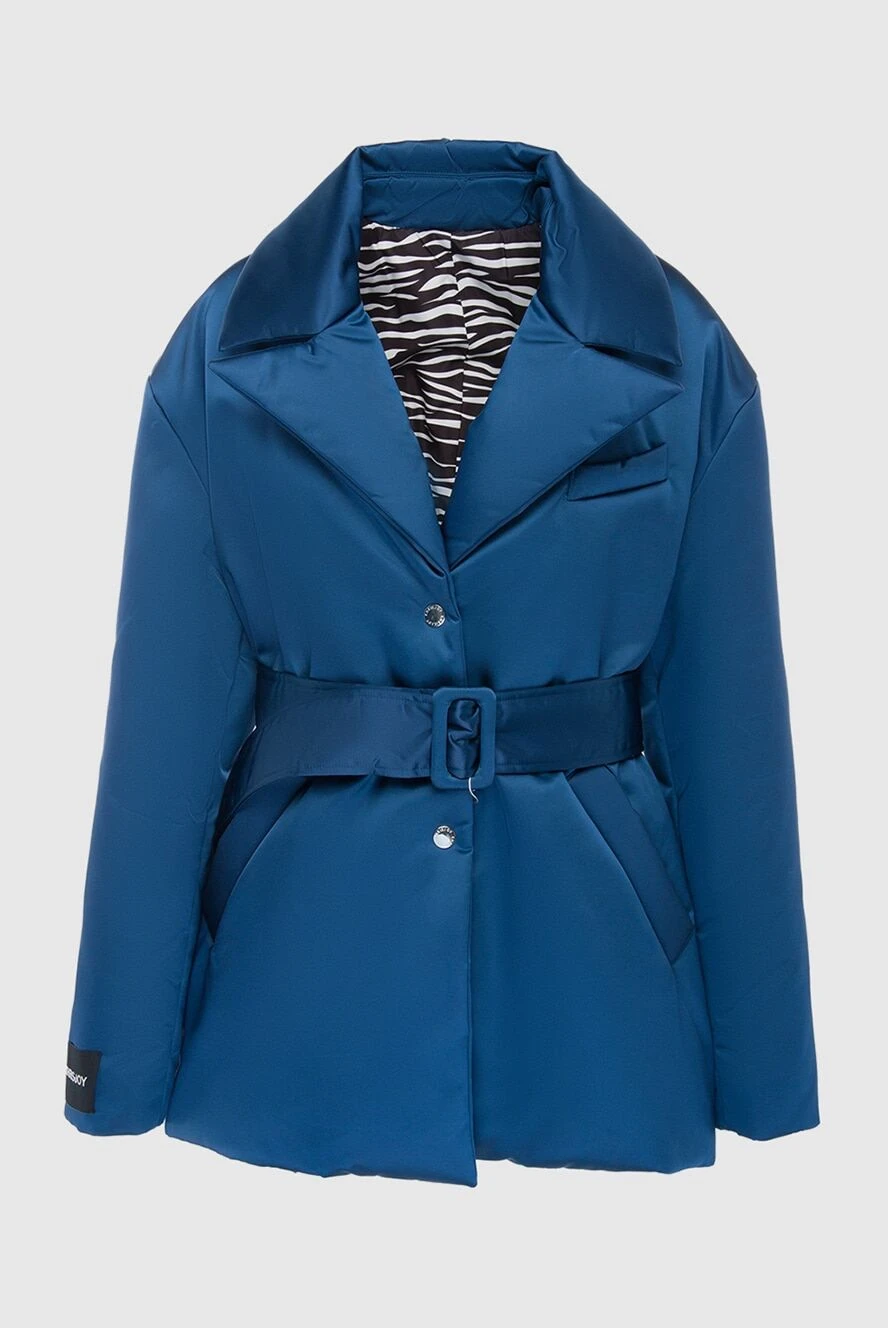 Khrisjoy down jacket made of nylon blue for women 166126 - photo 1