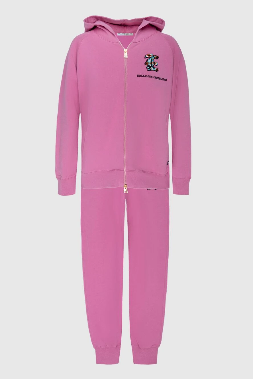 Ermanno Scervino walking suit made of cotton pink for women 167112 - photo 1