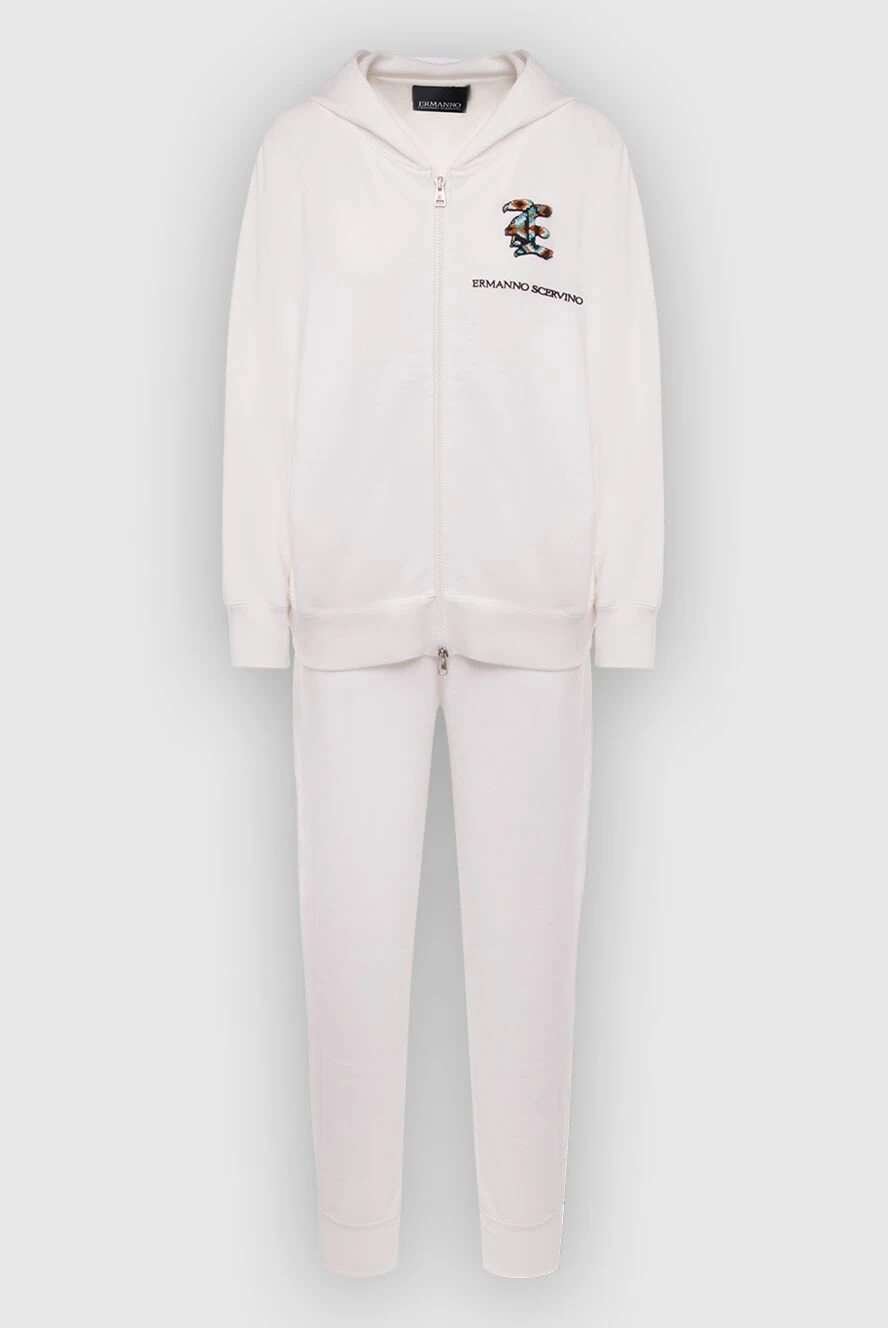 Ermanno Scervino women's white walking suit made of cotton 167113 - photo 1
