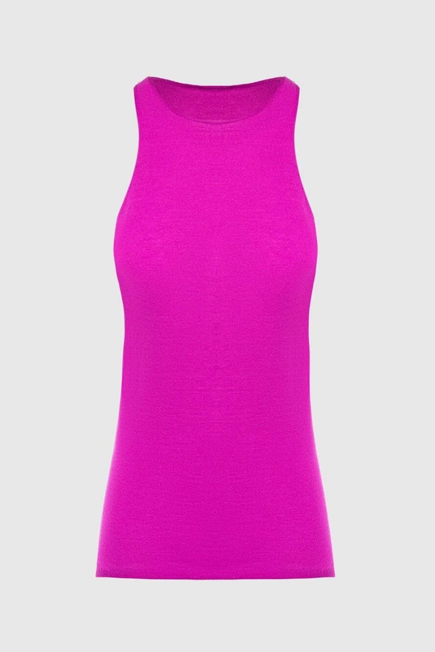 Tom Ford жіноча фіолетова кашемірова майка 167329 - фото 1
