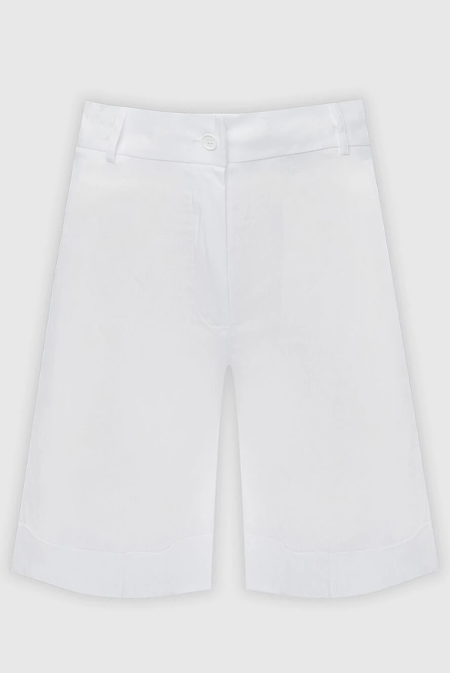 D.Exterior women's blue denim shorts with contrasting ties 167774 - photo 1