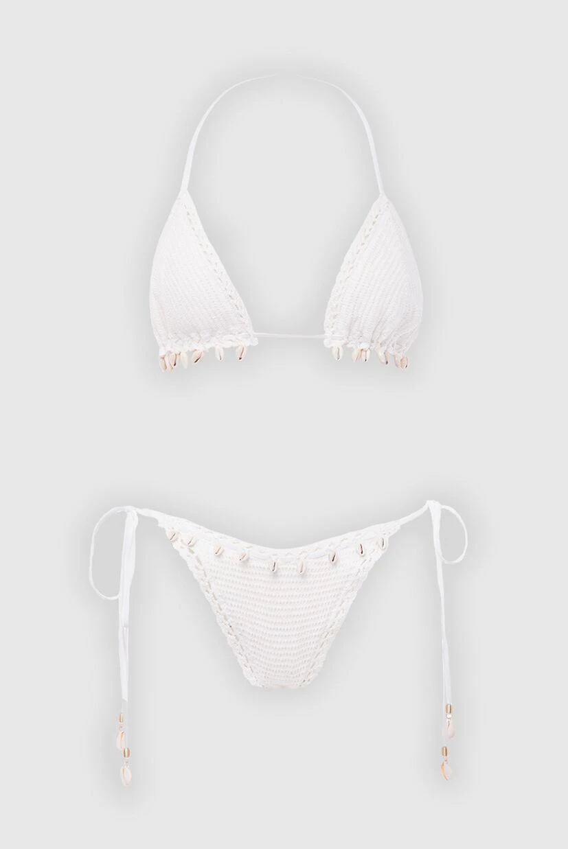Zimmermann swimsuit made of white cotton for women 168058 - photo 1
