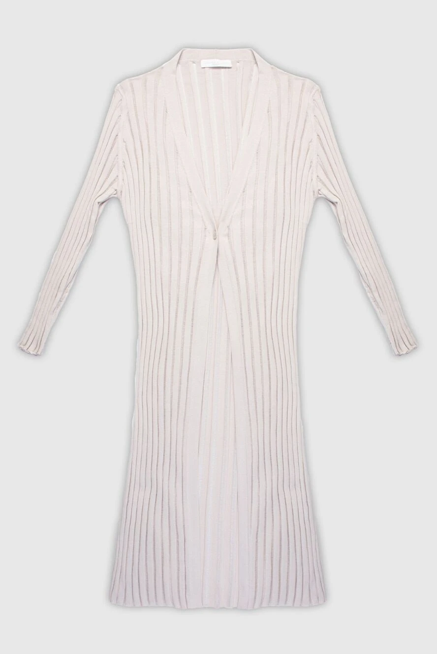 Fabiana Filippi beige cotton cardigan for women 168766 - photo 1