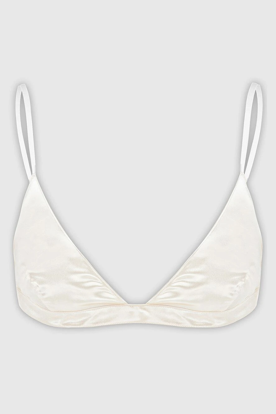 Khaite white silk top for women 169816 - photo 1