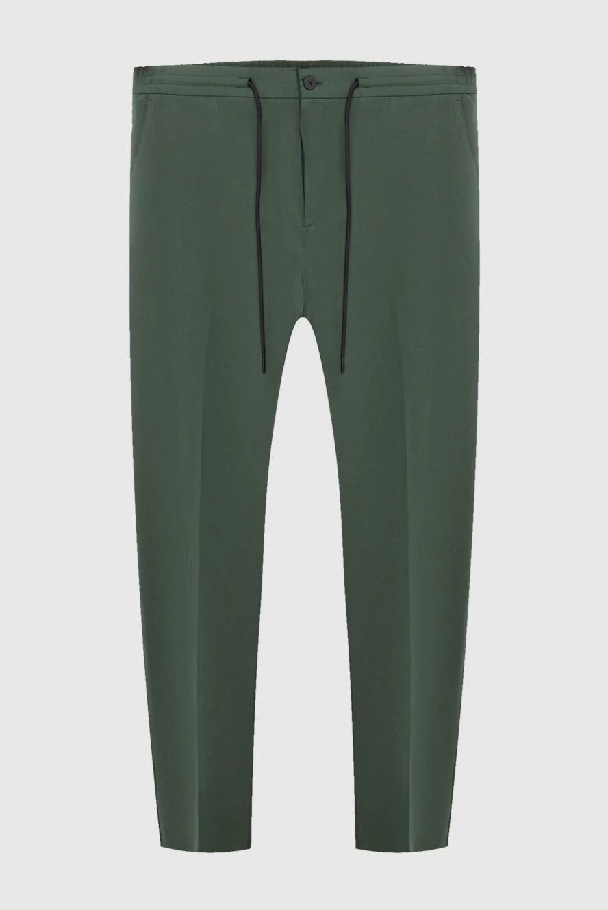 Tombolini men's green pants made of polyamide and elastane 169819 - photo 1