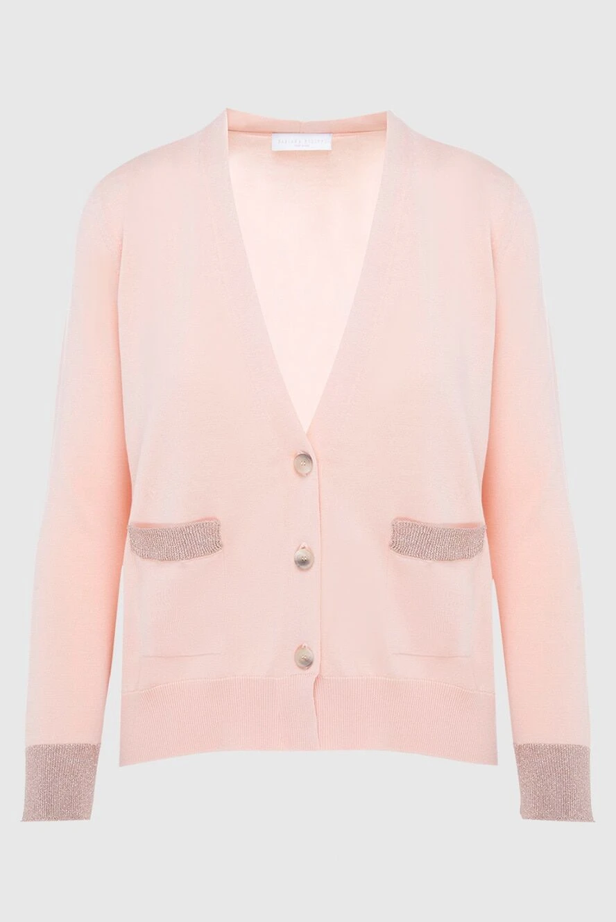 Fabiana Filippi pink cotton cardigan for women 169867 - photo 1
