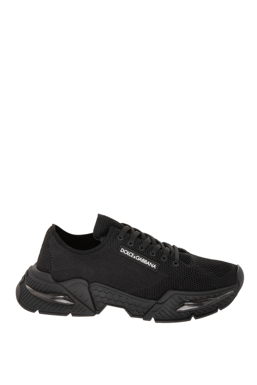 Dolce & Gabbana кроссовки из полиэстера черные мужские черные 170176 - фото 1
