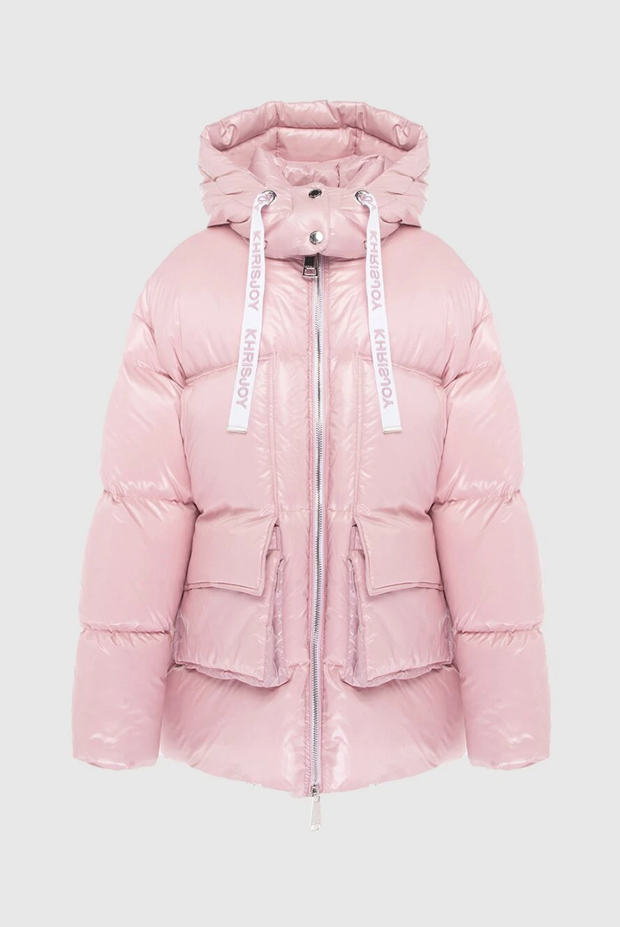 Khrisjoy polyamide down jacket pink for women 170652 - photo 1