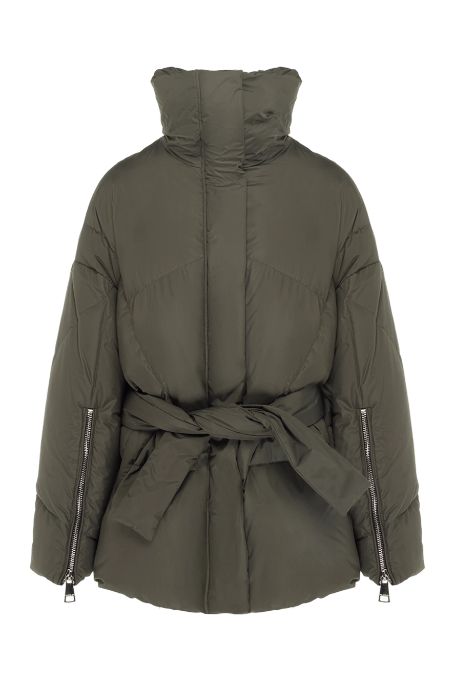 Khrisjoy women's down jacket made of polyamide green 170654 - photo 1