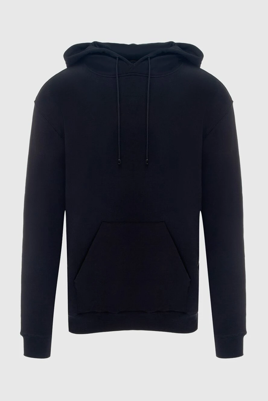 Limitato black hoodie with back print and kangaroo pocket men's 170742 - photo 1