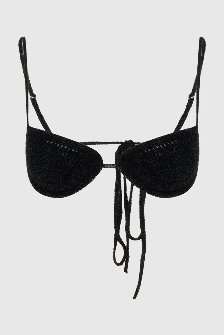 Magda Butrym top made of cotton and viscose black for women 170780 - photo 1