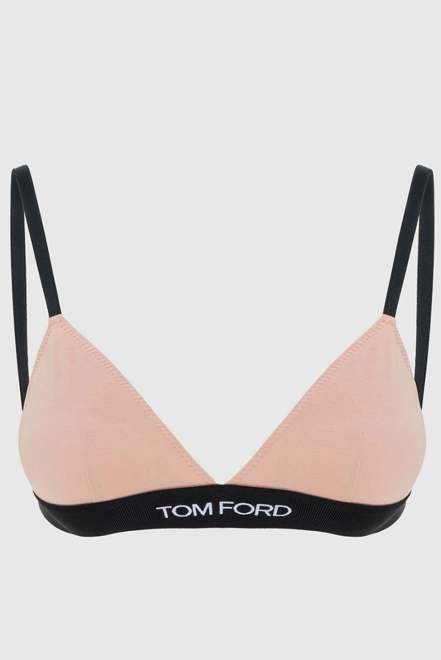 Tom Ford бюстгальтер з модалу бежевий жіночий 171148 - фото 1