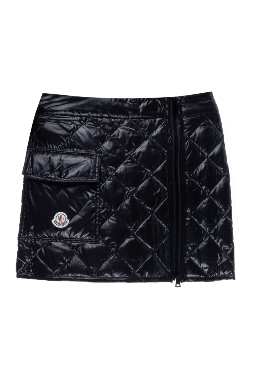 Moncler спідниця з поліаміду чорна жіноча 171427 - фото 1