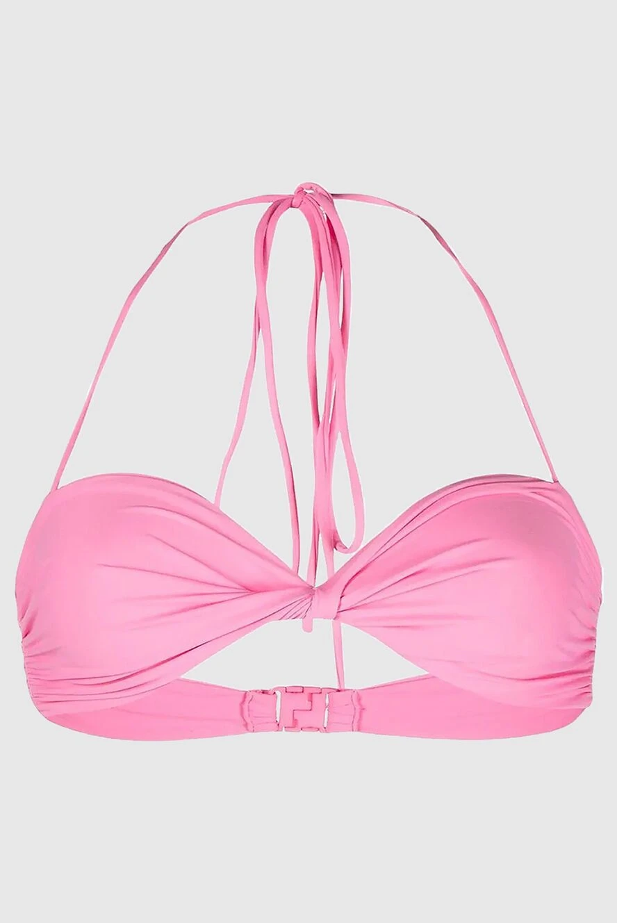 Magda Butrym swimsuit top made of polyamide and elastane pink women's 171577 - photo 1