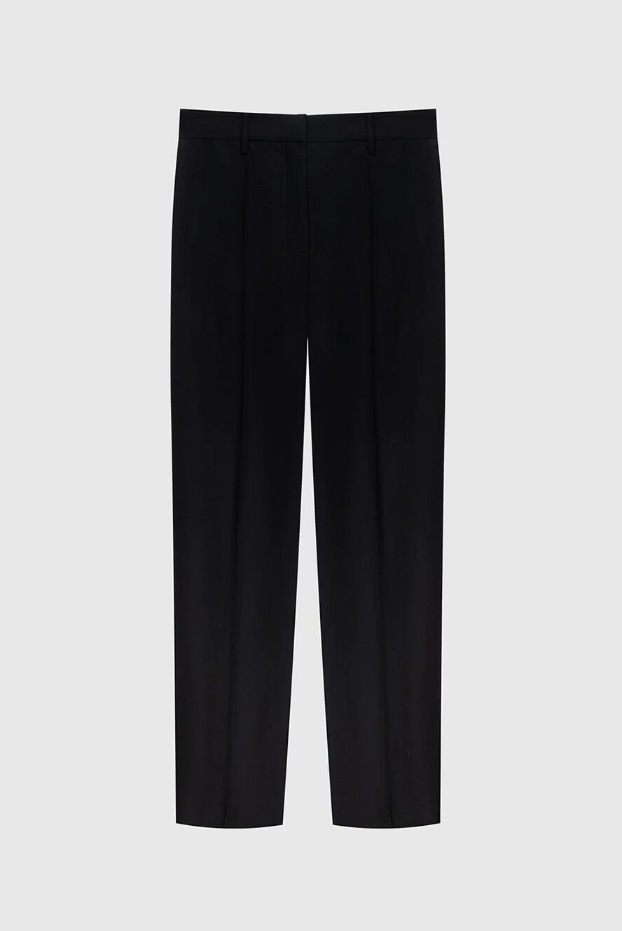 Magda Butrym women's silk classic pants black 171591 - photo 1