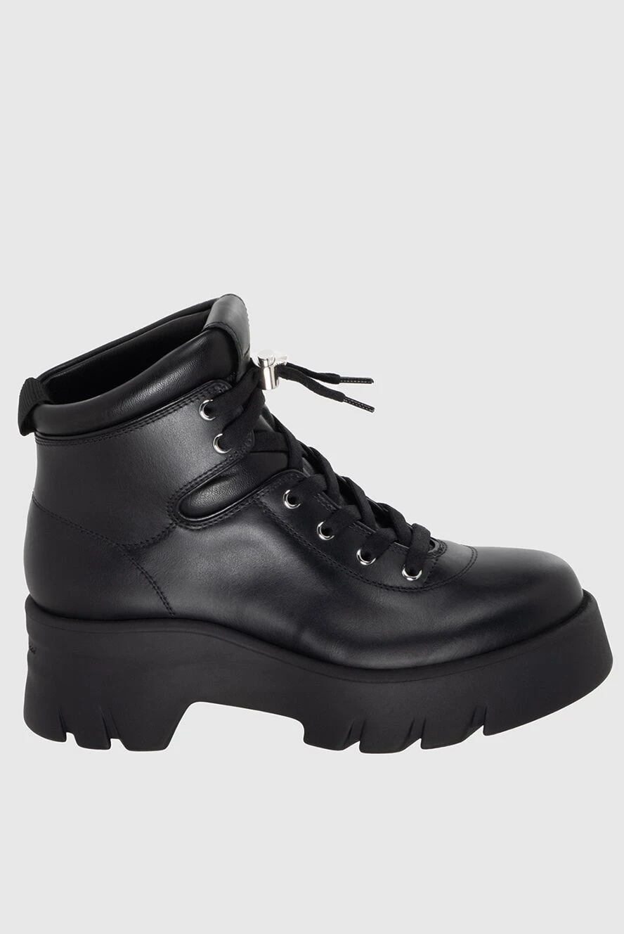 Gianvito Rossi black leather boots for women 171669 - photo 1