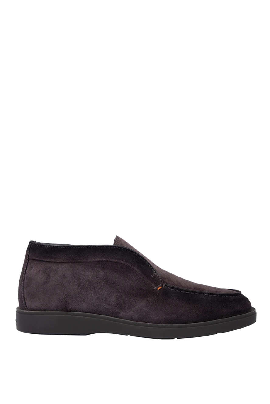 Santoni brown nubuck loafers for men 171796 - photo 1